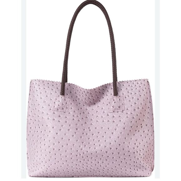 Milan Chivalry Large Ostrich Tote - Picture 1 of 7
